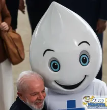 Mascote Zé Gotinha e Família para campanhas de vacinação